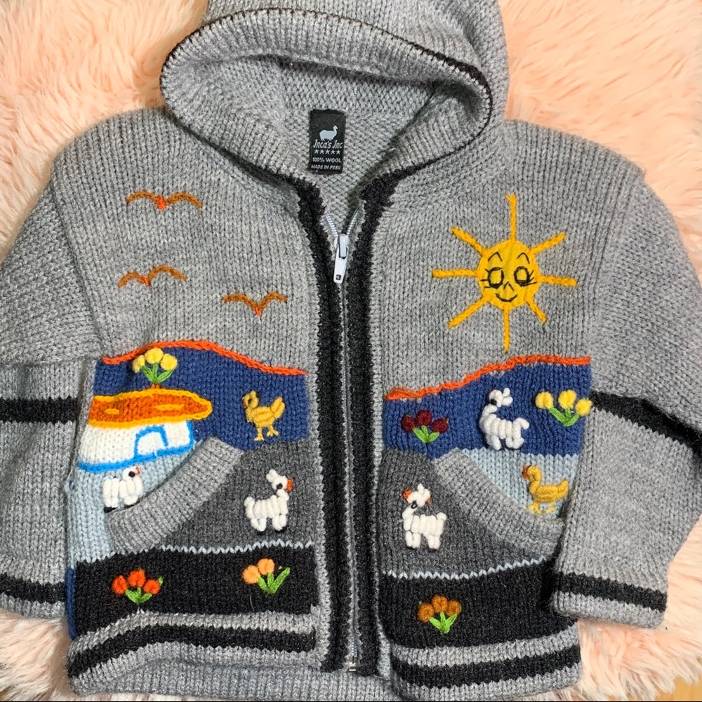 5/$20 💙 Soft wool toddler jacket